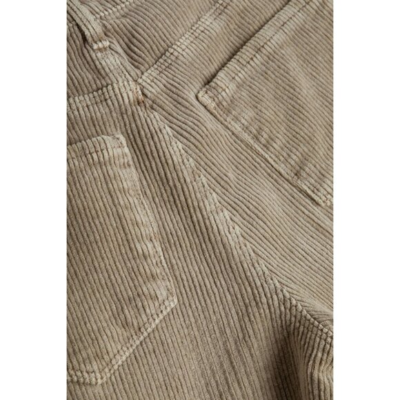 NEW L’AGENCE Scottie Corduroy Wide Leg Jeans Barrel Beige Size 28 - Picture 10 of 11